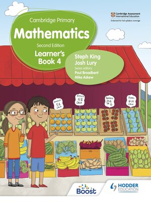 cover image of Cambridge Primary Mathematics Learner's Book 4